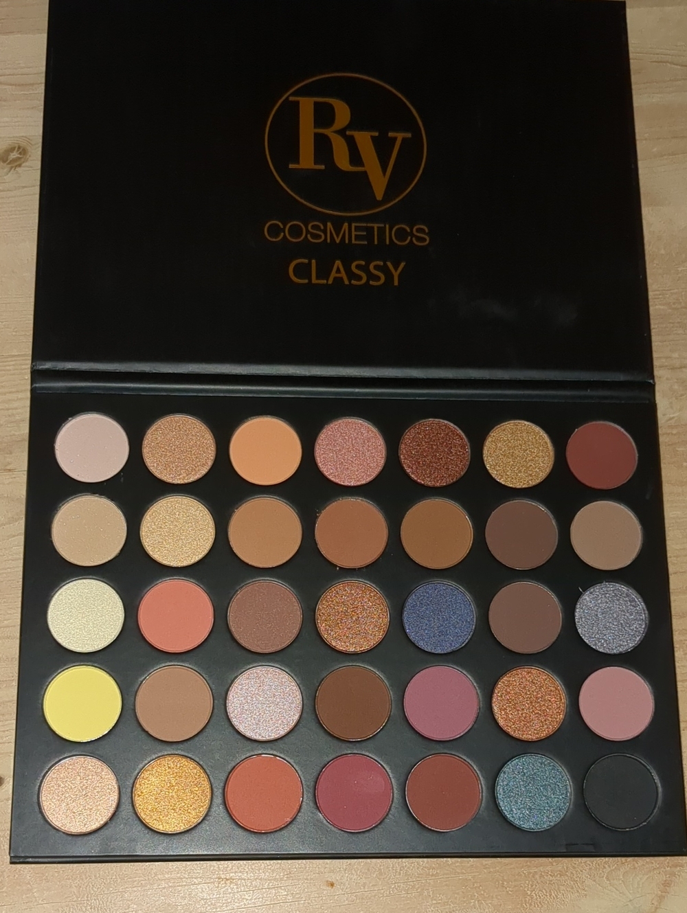 Ulta Beauty 35-Color Eyeshadow Palette — Gold, Pink, Brown, Blue & Peach Shades